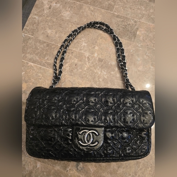 CHANEL Handbags - CHANEL "Rock In Moscow" Patent Vinyl Flap Bag